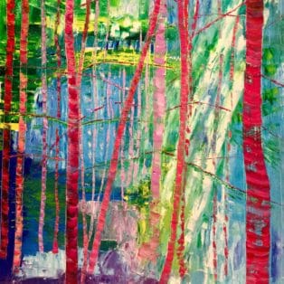 Promenons-nous dans les Bois Checa Oil 40_x30_ 800$ - Maria-Victoria