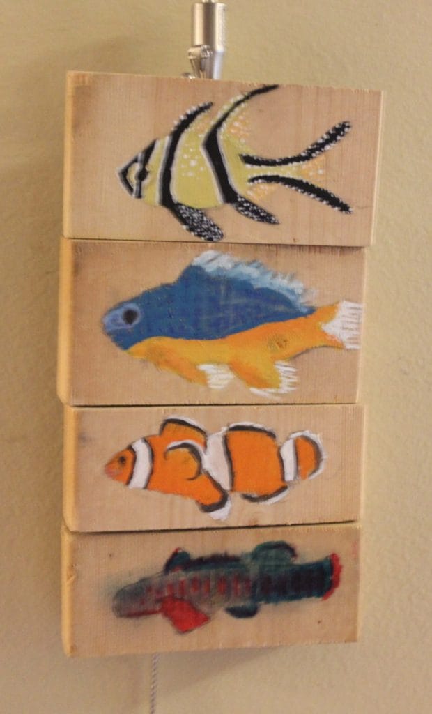 Junk Art Club: The Climate Change Project - Fish Sticks