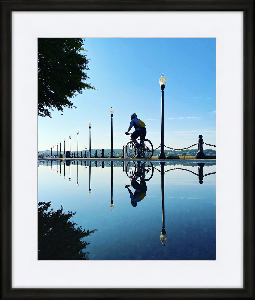 Capitol Riverfront Bike Reflection