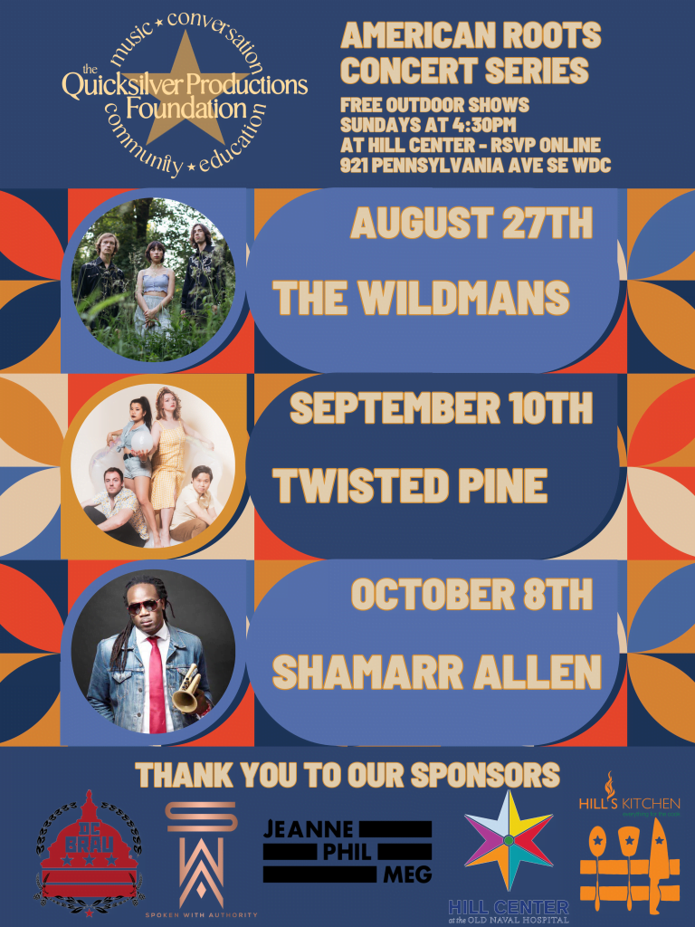 American Roots Fall Lineup! – Hill Center DC