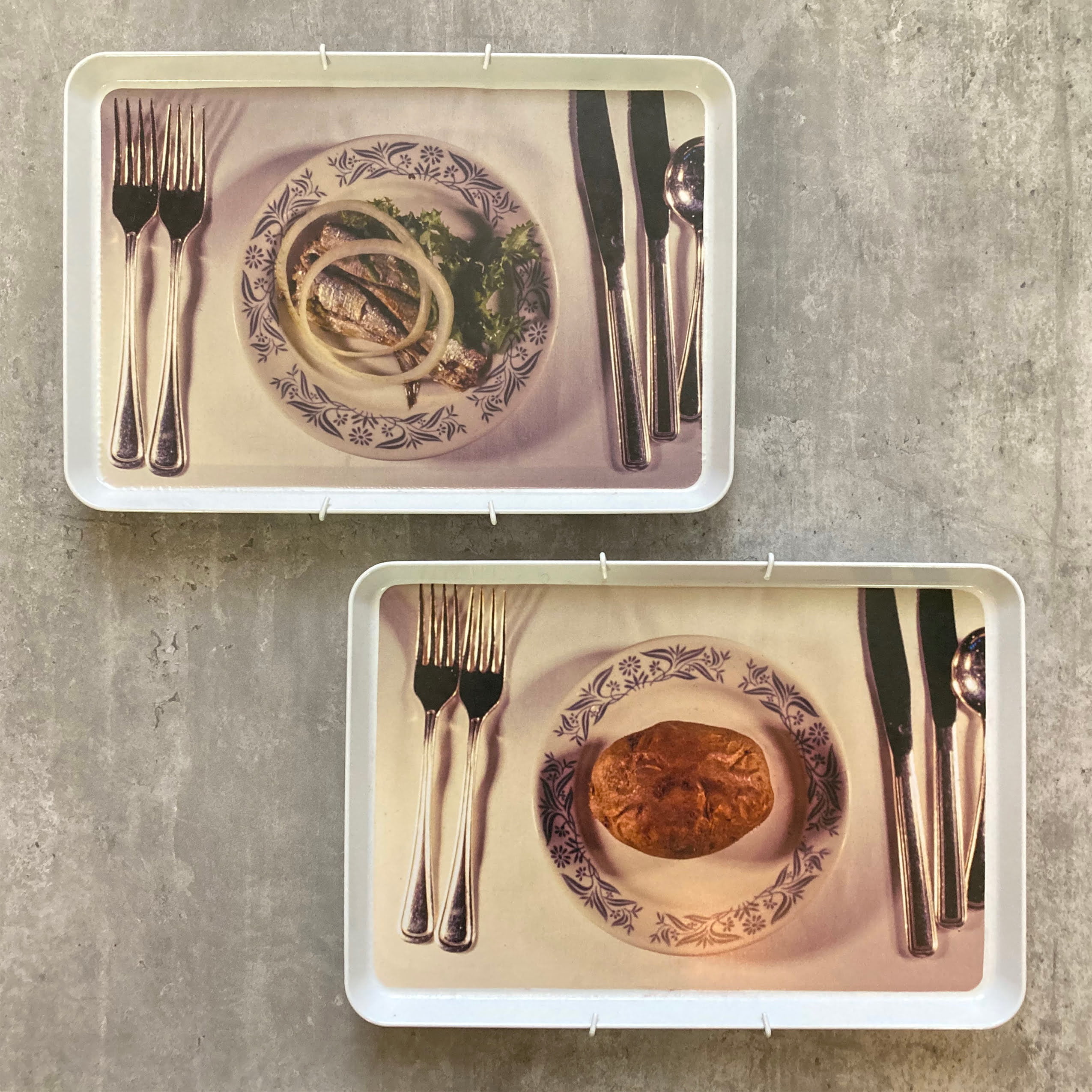 Kathleen Cole – Catskills cafeteria trays set
