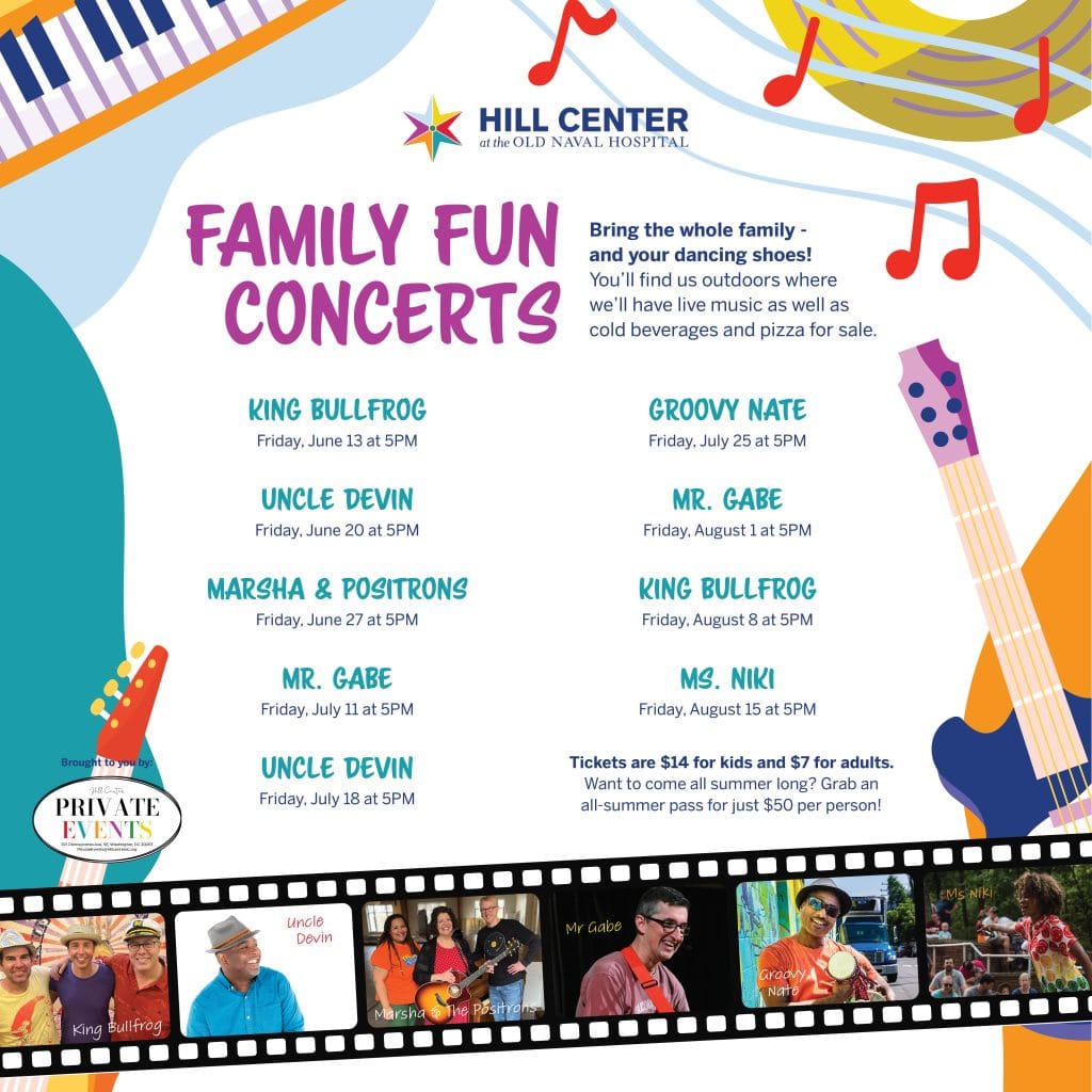 ‌ Family Fun Friday Concert Series