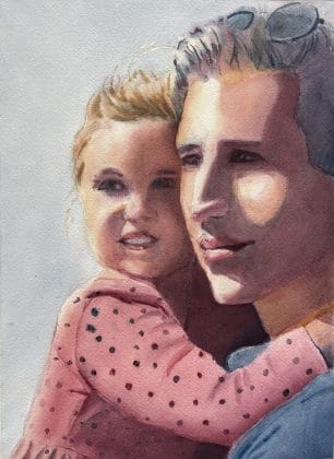 Evelyn McKay - FATHER AND CHILD