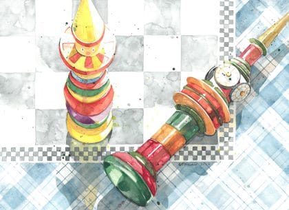 Gloria Tseng Fischer - Check Mate