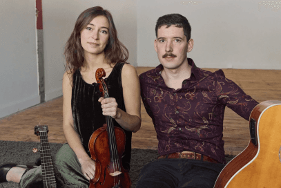 Acclaimed Irish, Scottish, and American Folk duo Rakish in Concert