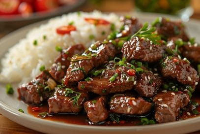 Marianne Tshihamba’s Silk Road Cooking Series: Mongolian Beef