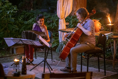 Stone Room Concerts @ Hill Center Featuring Arco & Aire: Contemporary Tango Music