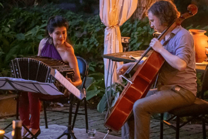 Stone Room Concerts @ Hill Center Featuring Arco & Aire: Contemporary Tango Music