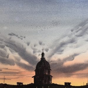 Ebru Karayigit - Sunset over the Capitol