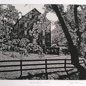 David Mann - Waterford Mill (etching)