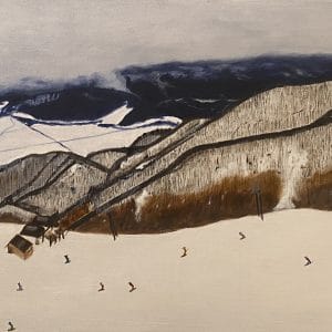 Luming Niu - An Unfolding Landscape of Indigo and Snow