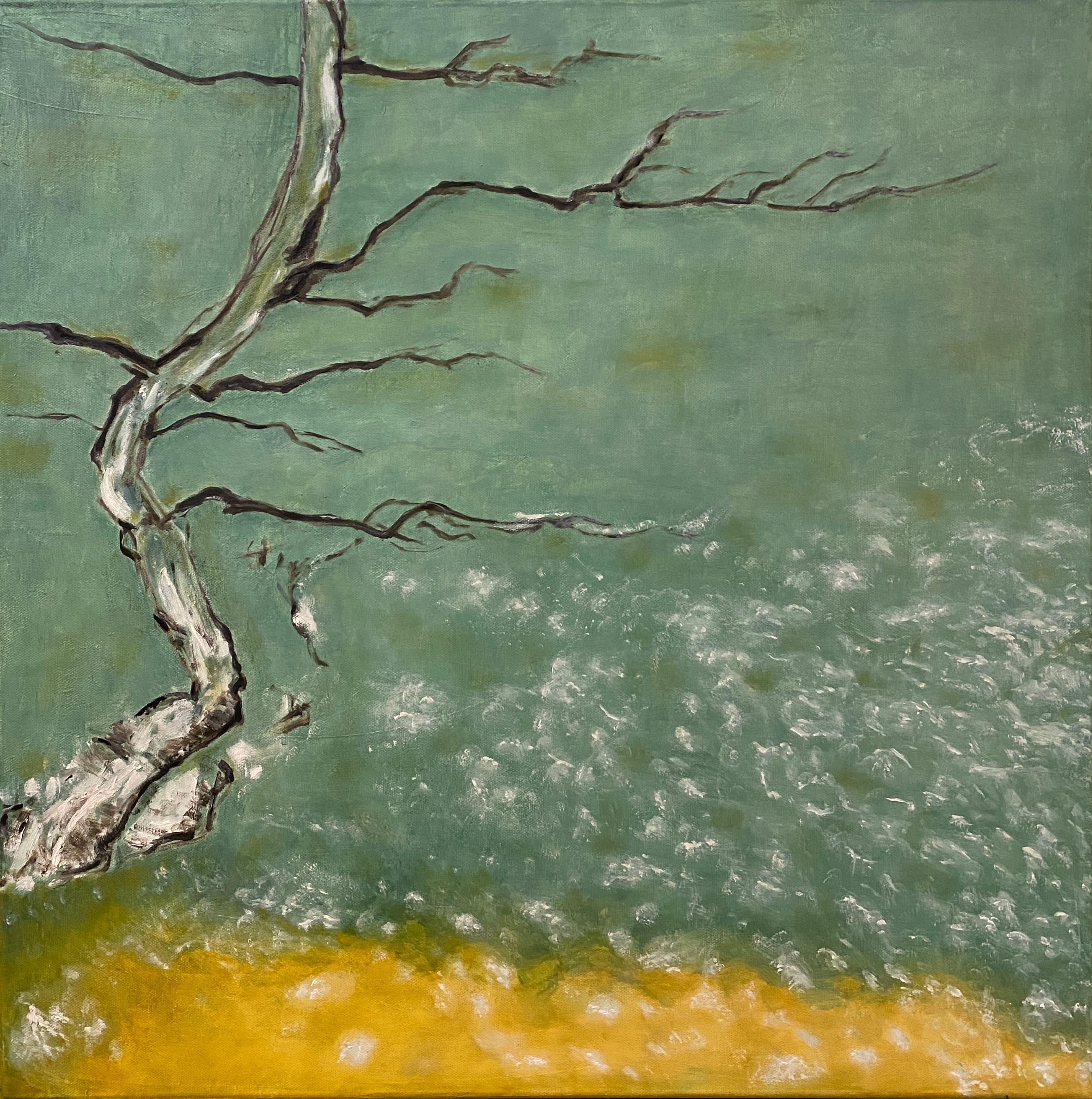 Luming Niu – Leaning Tree Across the Field