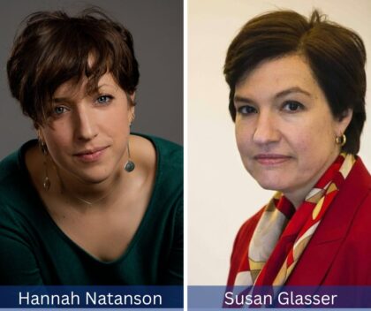 Hannah Natanson Susan Glasser
