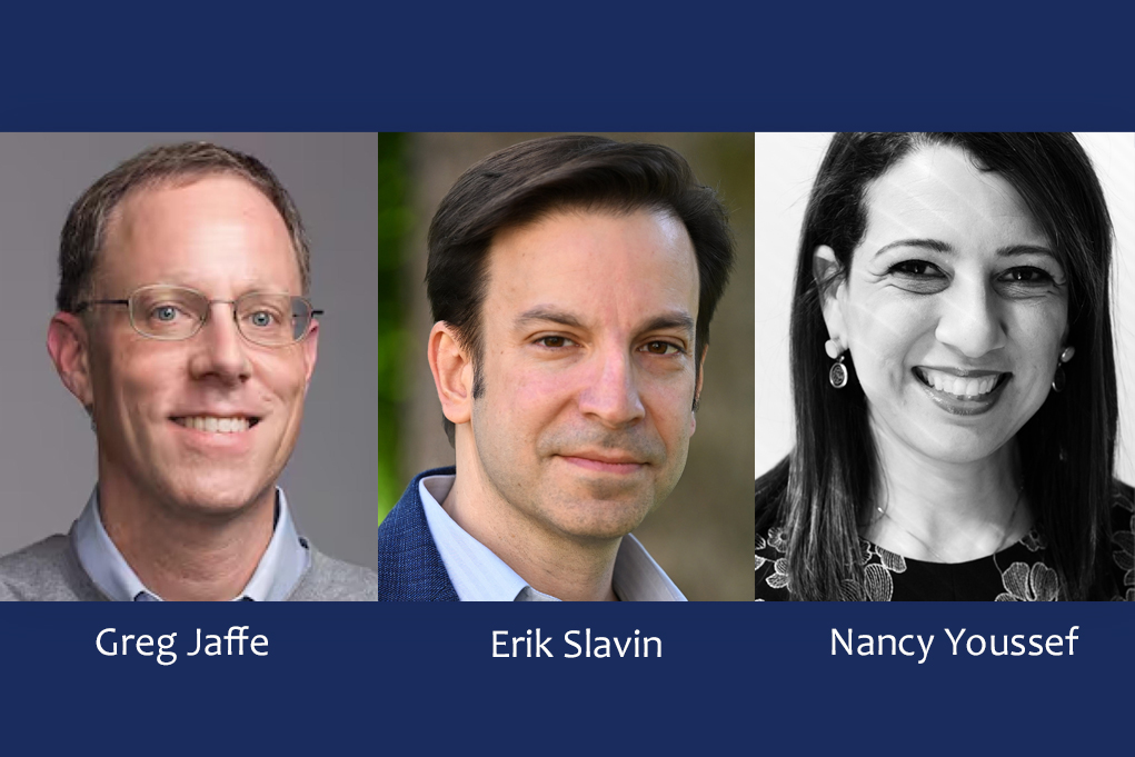 Greg Jaffe Erik Slavin Nancy Youssef